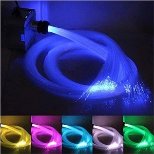 Kit de plafoniere cu LED-uri colorate cu stele din fibră RGB