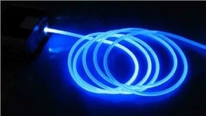 Acoperiș cu stea de iluminat din fibră optică cu strălucire laterală de 3 mm