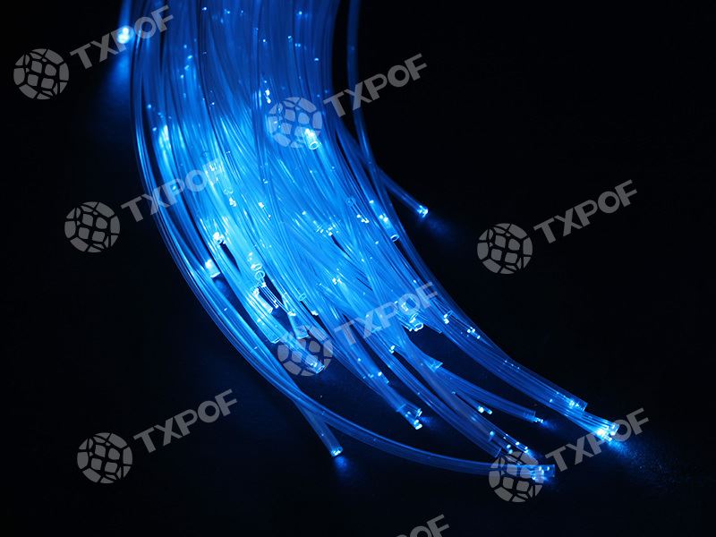 Sparkle Flash Point Side Glow Sparkle Cablu fibră optică